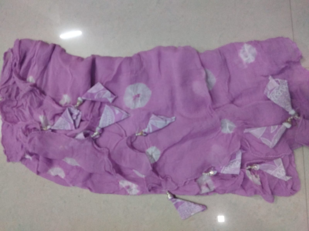 Cotton suit V neck
